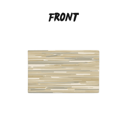 Drift Stone Throw Pillow Cover — Japandi Minimalist Abstract Stripe Cushion