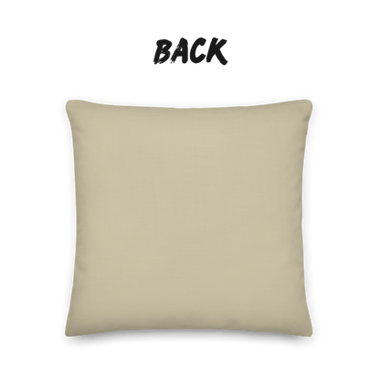 Shoji Shadow Throw Pillow with Insert — Japandi Minimalist Washi Stripe Cushion