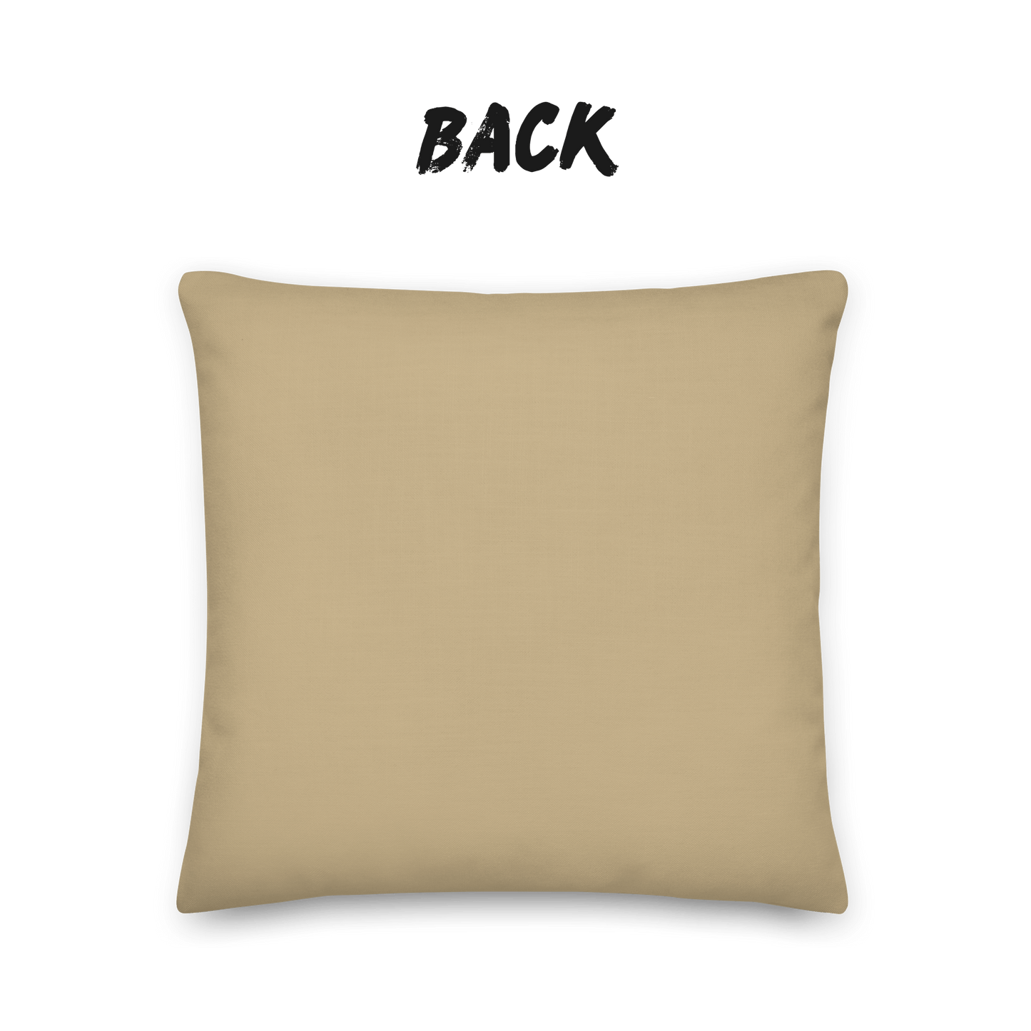 Golden Grove Bamboo Throw Pillow with Insert — Japandi Minimalist Geometric Cushion | Take Inspired