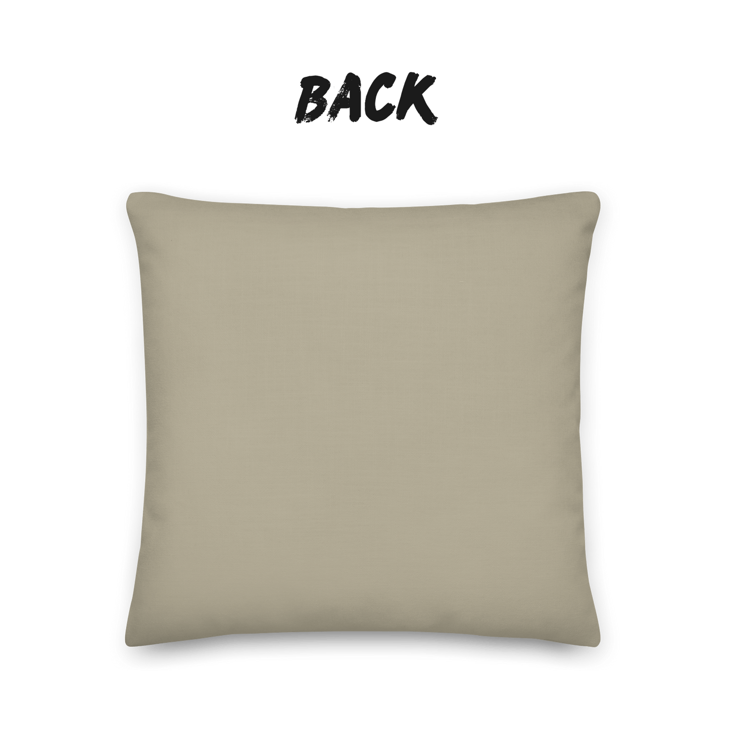Drift Stone Throw Pillow with Insert — Japandi Minimalist Abstract Stripe Cushion