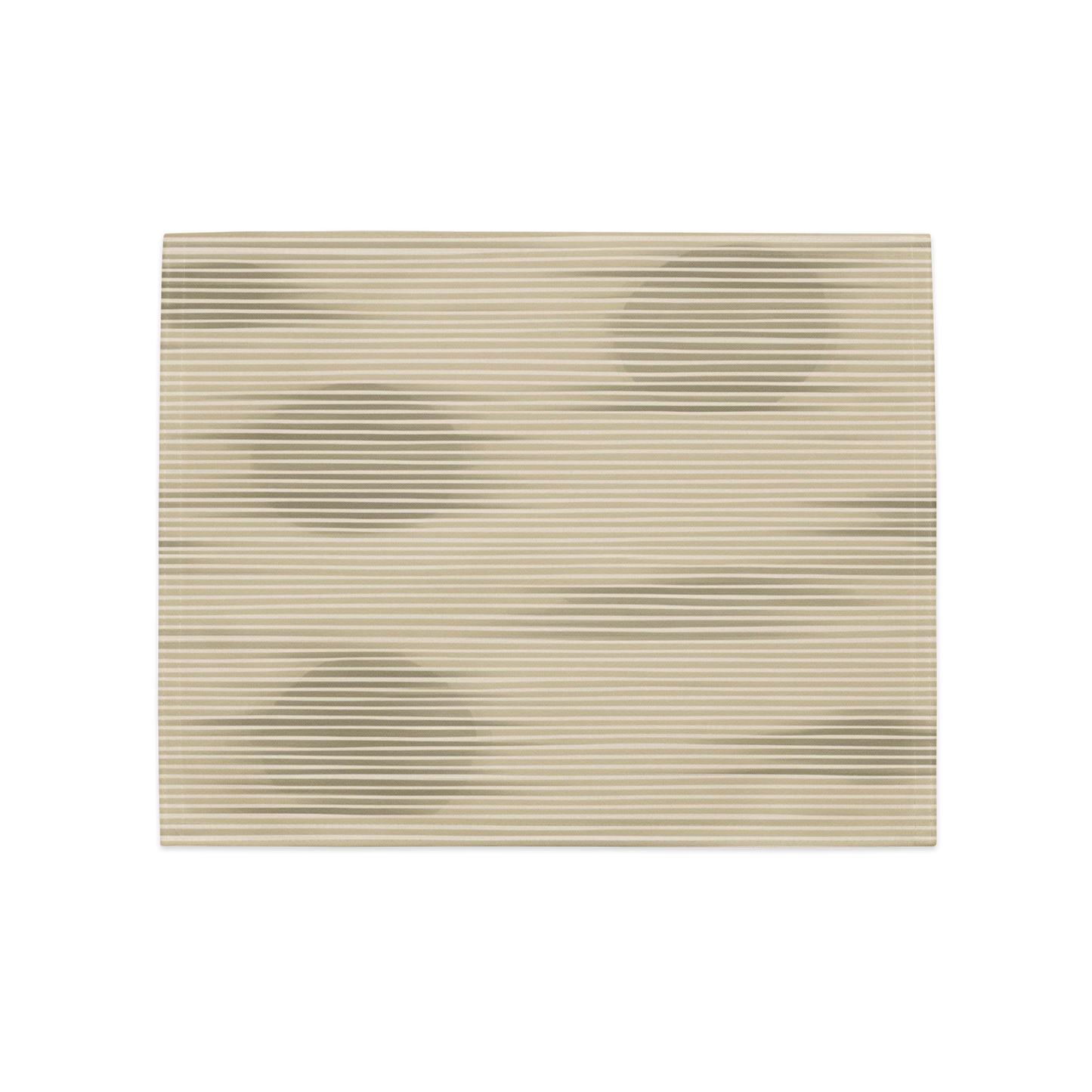 Shoji Shadow Placemats Set of 4 — Japandi Minimalist Washi Stripe Table Linen