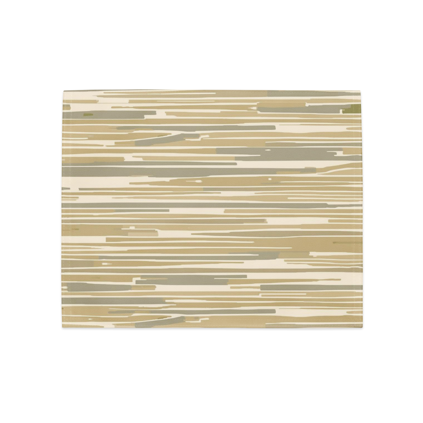 Drift Stone Placemats Set of 4 — Japandi Minimalist Abstract Stripe Table Linen