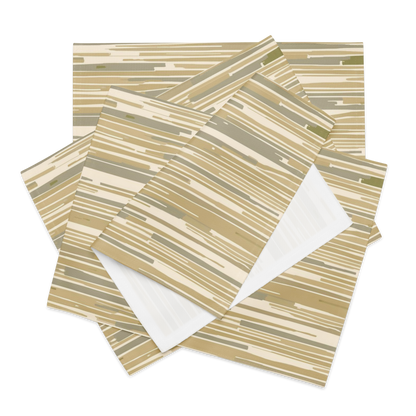 Drift Stone Placemats Set of 4 — Japandi Minimalist Abstract Stripe Table Linen