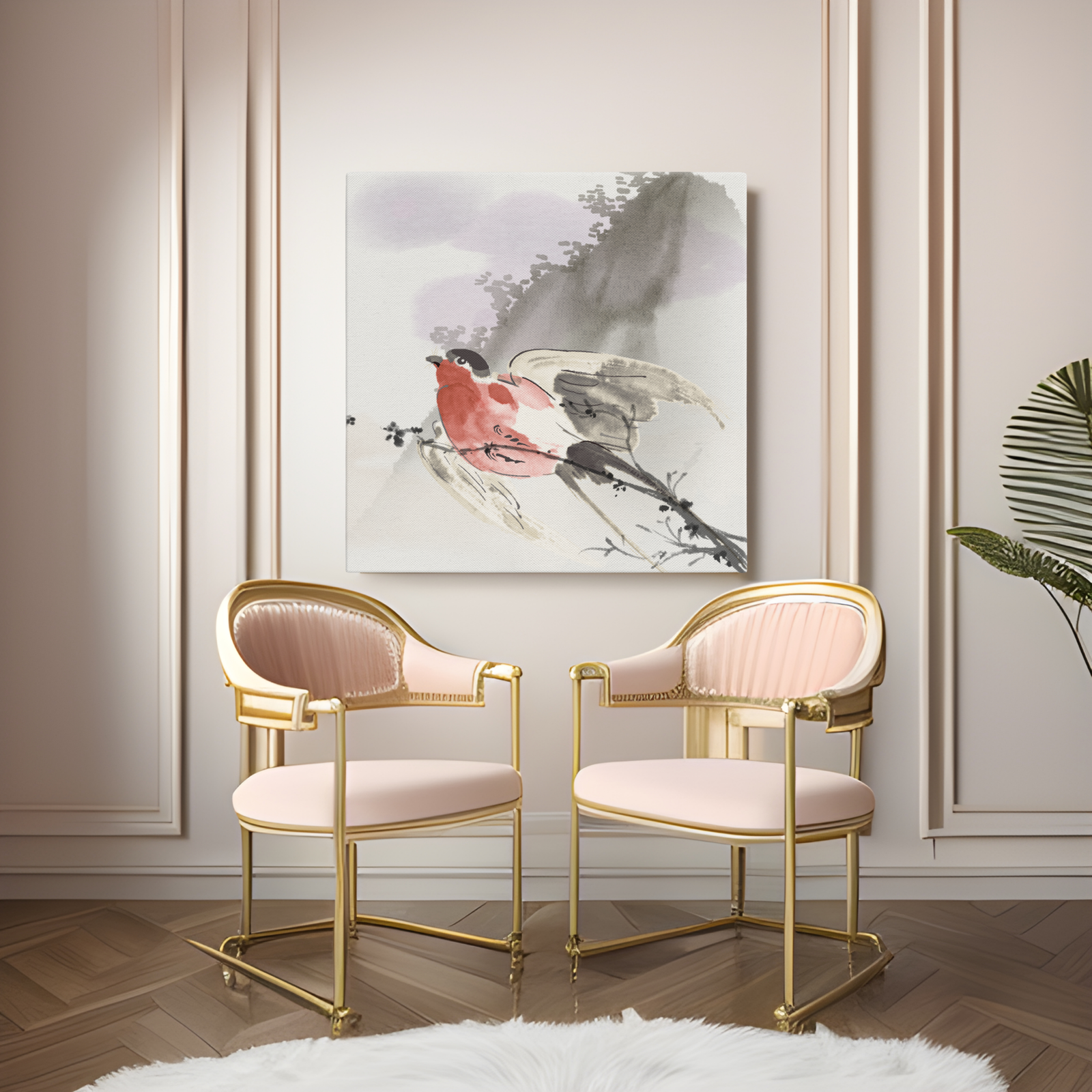 Styling with Sumi-e Art: 5 Ways to Upgrade a Modern Space with an Ancient Art Form without Feeling Dated